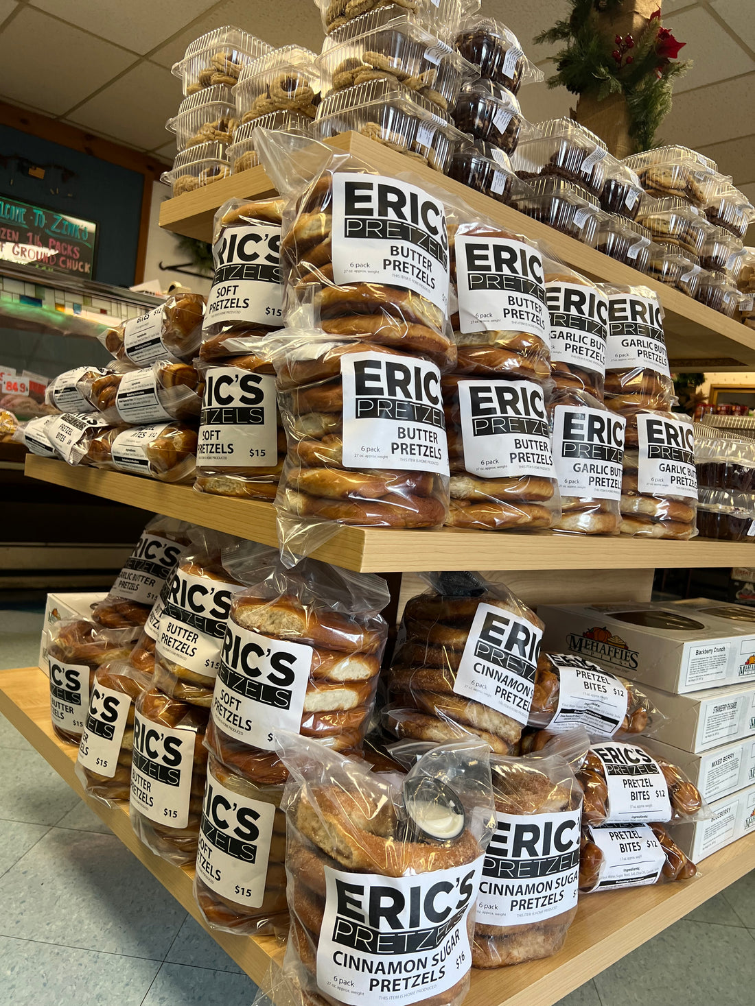 Handmade Soft Pretzels Dayton, OH Eric’s Pretzels