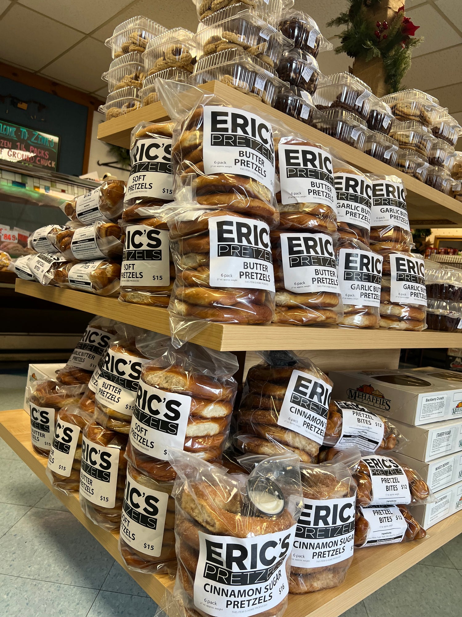 Handmade Soft Pretzels Dayton, OH Eric’s Pretzels