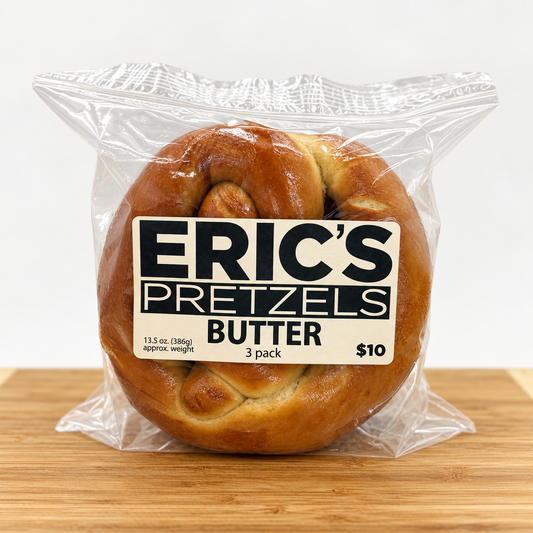 Eric's Pretzels Butter Soft Pretzels 3 Pack